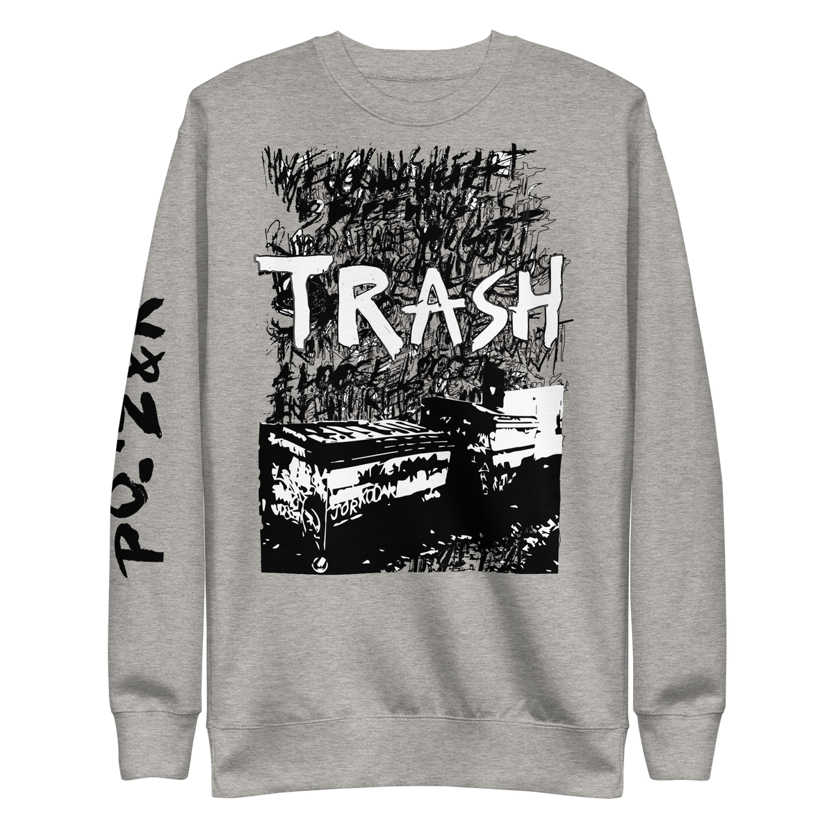 TRASH SWEATSHIRT - MADE TO ORDER