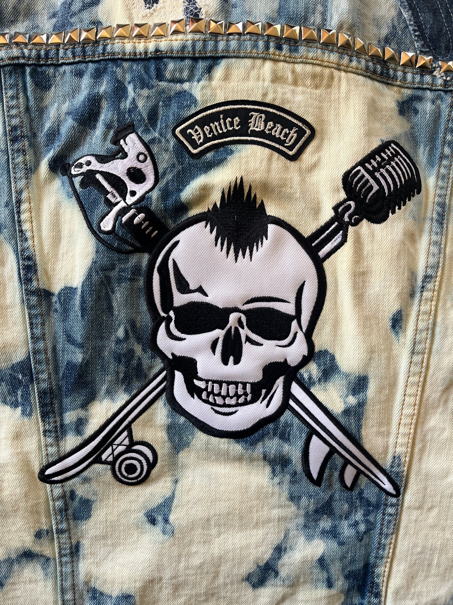Customized Punk Denim Vest