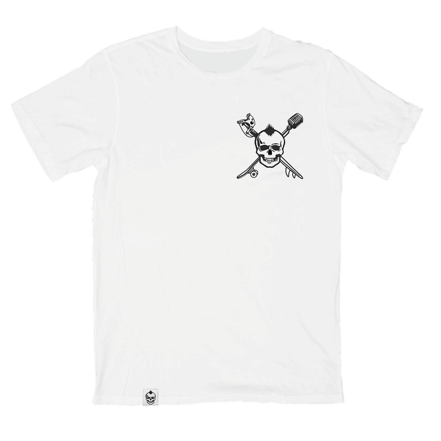 POSEUR ORGANIC COTTON T-SHIRT WHITE