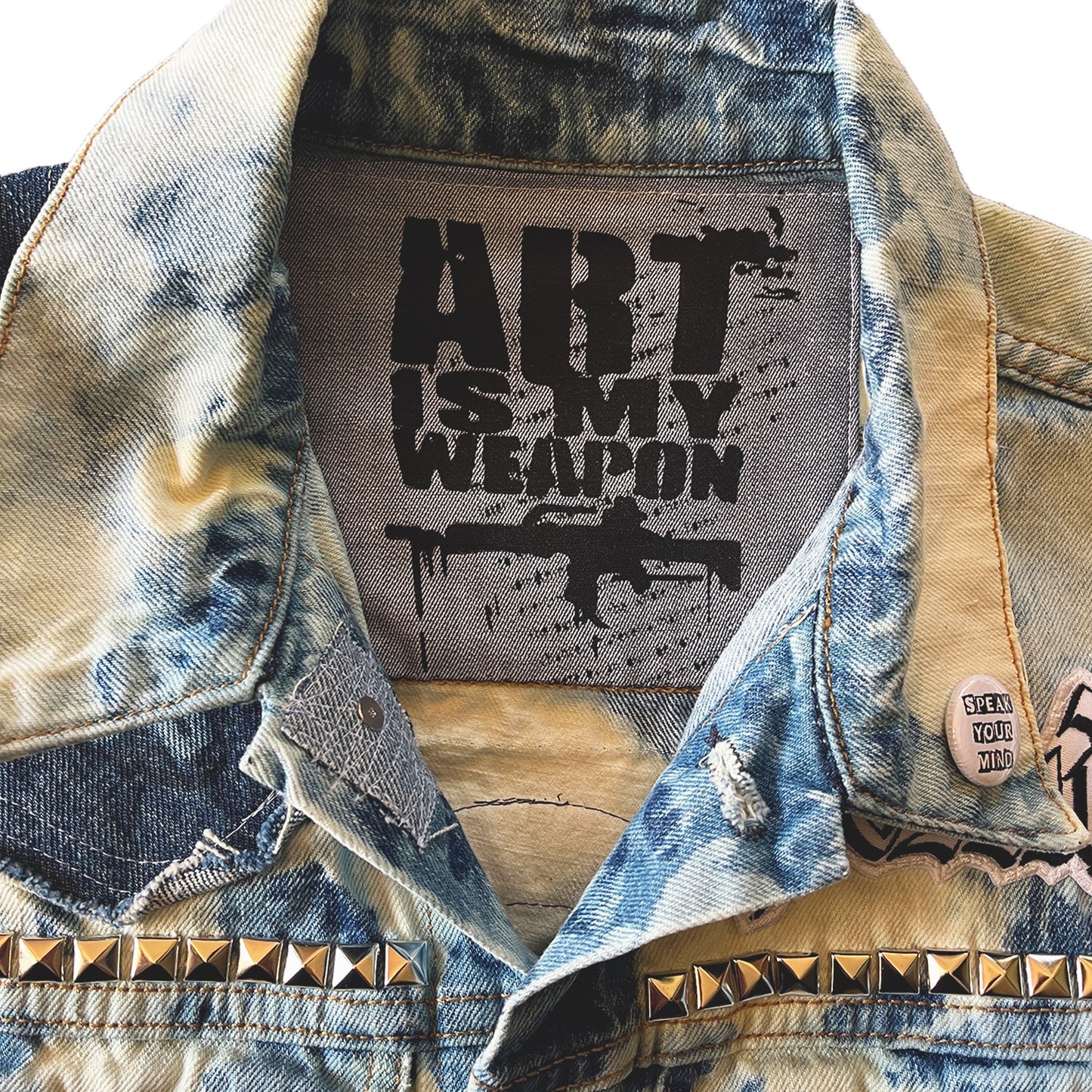 Customized Punk Denim Vest