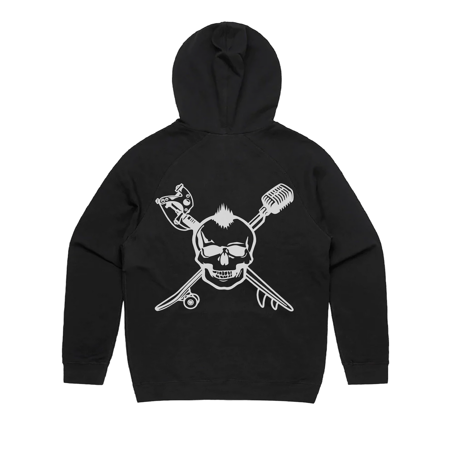 CROSS CULTURES LIGHTWEIGHT HOODIE BLACK