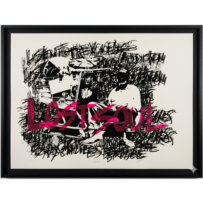 'LOST SOUL' DIGITAL PRINT ON HOT PRESS PAPER - LIMITED EDITION OF 10