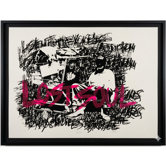 'LOST SOUL' DIGITAL PRINT ON HOT PRESS PAPER - LIMITED EDITION OF 10