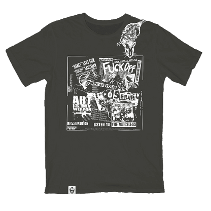 SNIFFIN' GLUE T-SHIRT GRAY